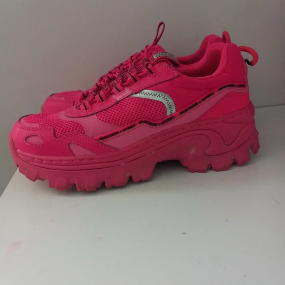 Skechers Women's Street Hi-Ryze Pop,chunky, Hot Pink - Picture 2 of 7